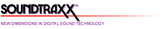 click to go to the Soundtraxx web page